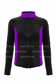 
Куртка для ФК (термобифлекс) черный с фиолетовым 
артикул 
7026 (ФККР-01/3)