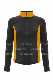 
Куртка для ФК (термобифлекс) черный с оранжевым 
артикул 
7026 (ФККР-01/3)