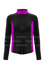 
Куртка для ФК (термобифлекс) черный с розовым 
артикул 
7026 (ФККР-01/3)